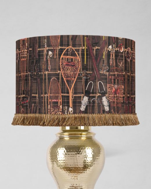 VINTAGE SKIING Lampshade