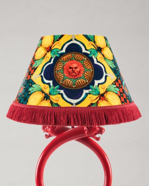 AMALFI Blue Lampshade