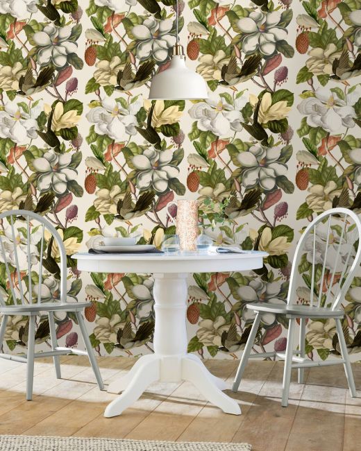 MAGNOLIA Taupe Wallpaper