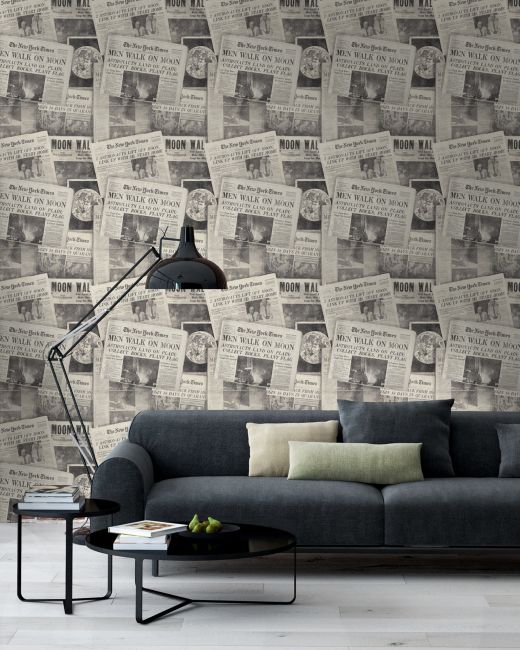 MOONWALKER Neutral Wallpaper