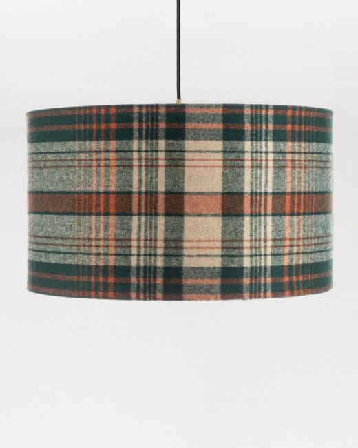 MONTEREY PLAID Green Pendant Lamp