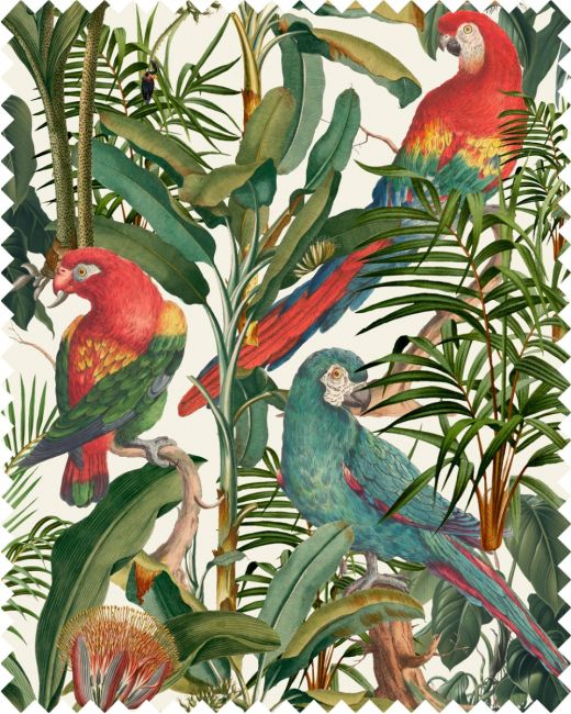 PARROTS OF BRASIL Linen