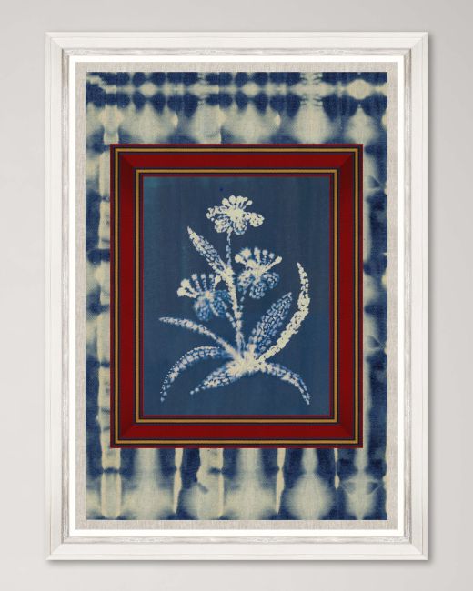 PHANTOM FLORA I Framed Linen