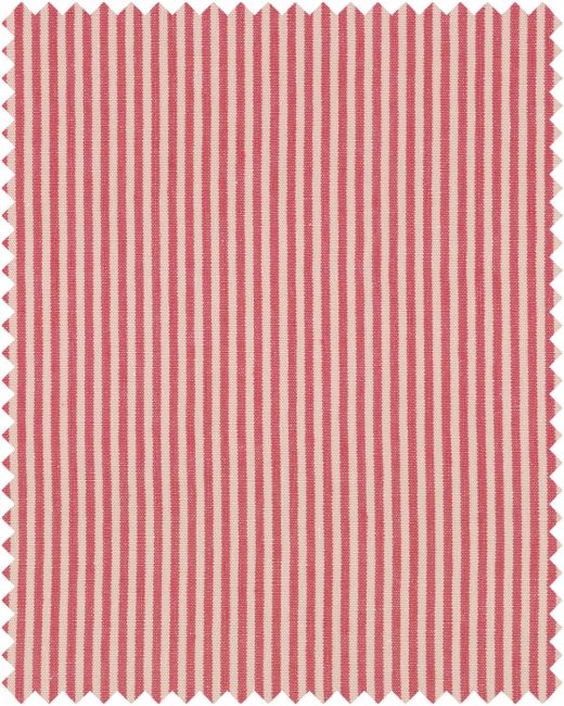 RHUBARB STRIPE Heavy Linen
