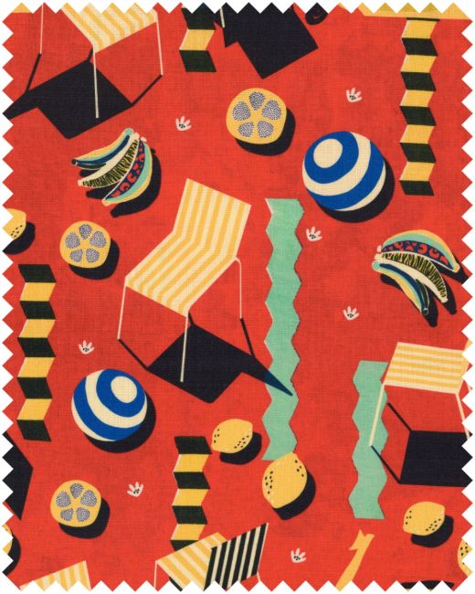 ROSSO GIALLO Linen