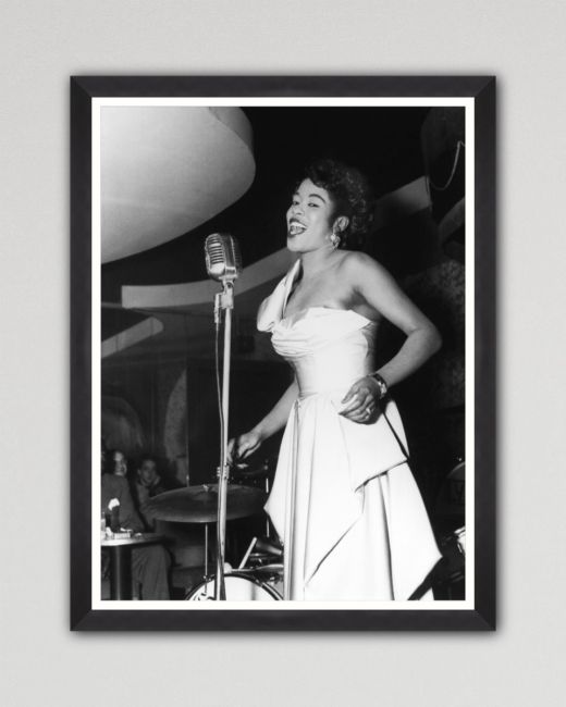 Sarah Vaughan Framed Art