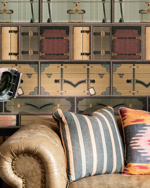 THE LUGGAGE CAR Green Wallpaper