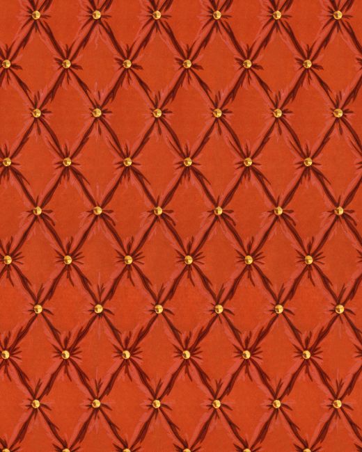 TUFTED PANEL Mandarin Wallpaper