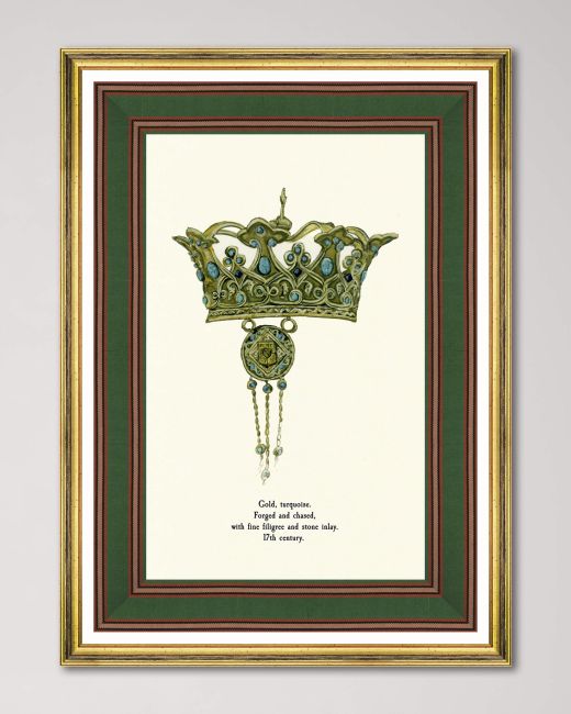 THE CROWN I Framed Print