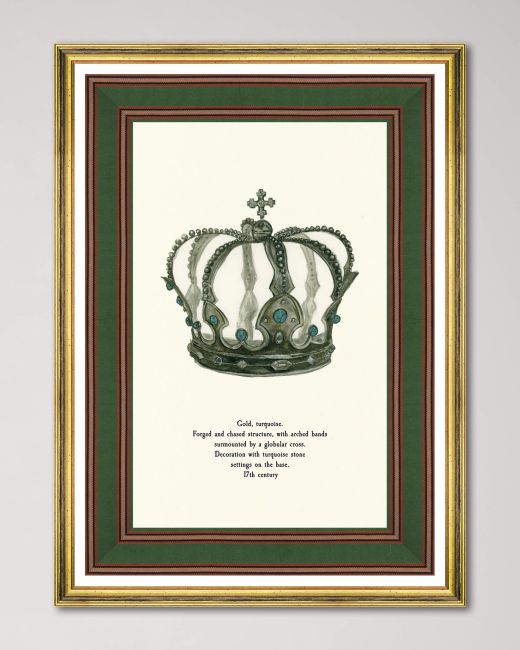 THE CROWN II Framed Print