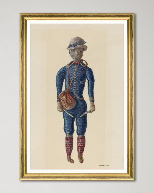 THE PUPPET Framed Print