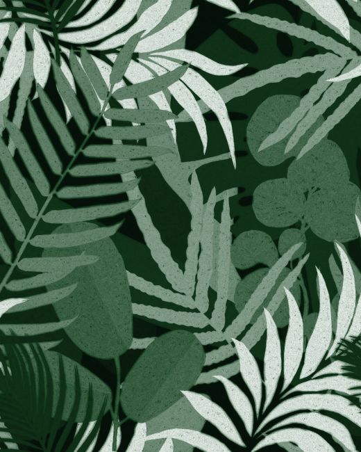 JARDIN DEL SOL Green Wallpaper