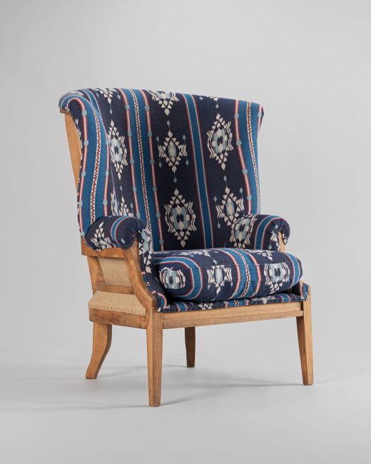 WILLIAM DECONSTRUCTED CHAIR - KING'S IKAT