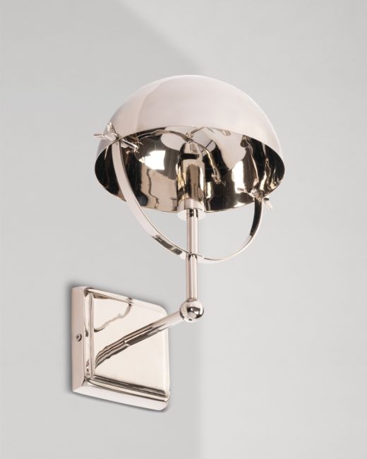 QUENTIN Sconce in Polished Nickel