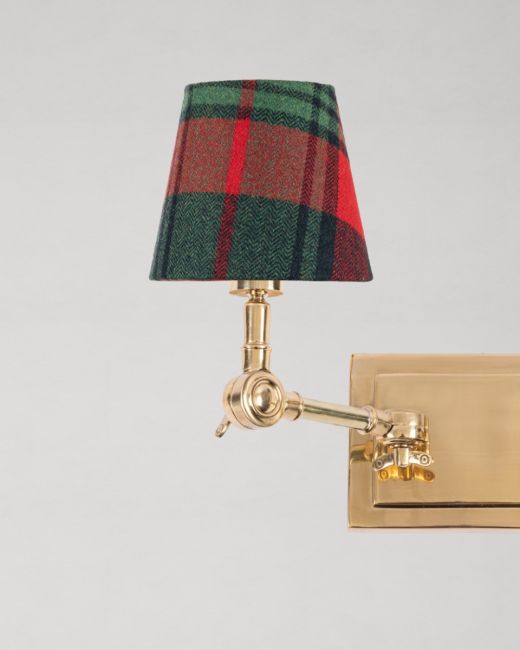 TYROLEAN PLAID Wool Wall Shade
