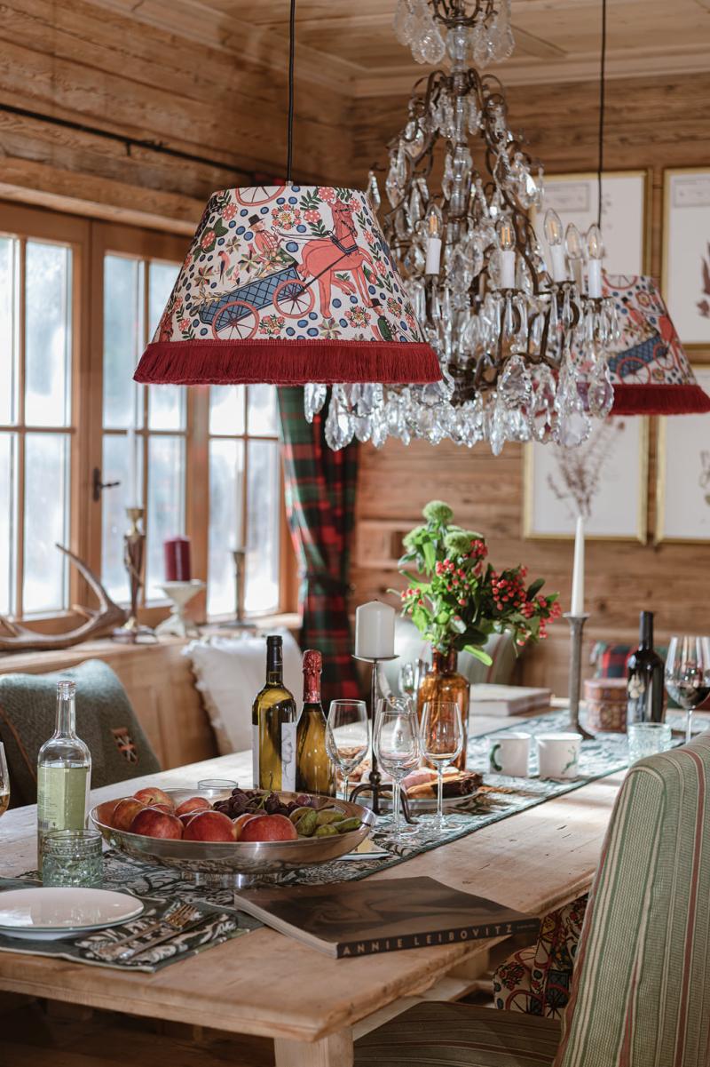 Chalet-style decor is trending