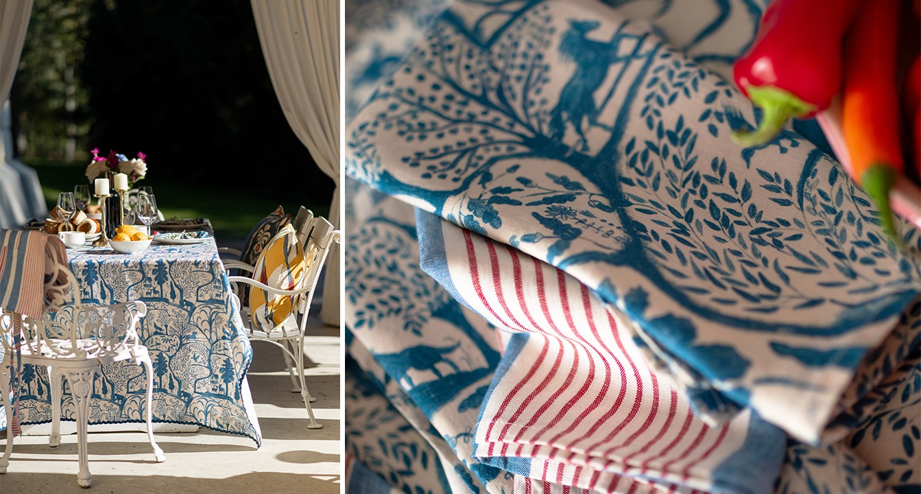 ENCHANTED TRANSYLVANIA Anniversary Kitchen Linens Collection
